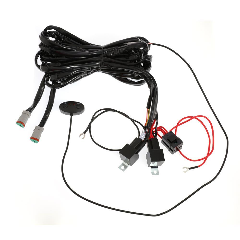 (2pcs/set) 7 Inch 240W Round Offroad LED Driving Lights with DRL+Amber/Black Covers(Optional) for SUV ATV UTV Trucks Pickup Boat