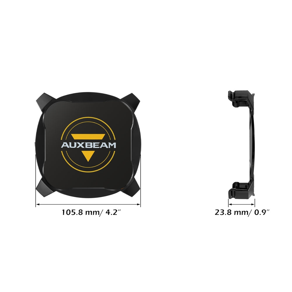 XP-ULTRA Series 4.5 Inch LED Pod Lights Off Road Lights with Amber DRL