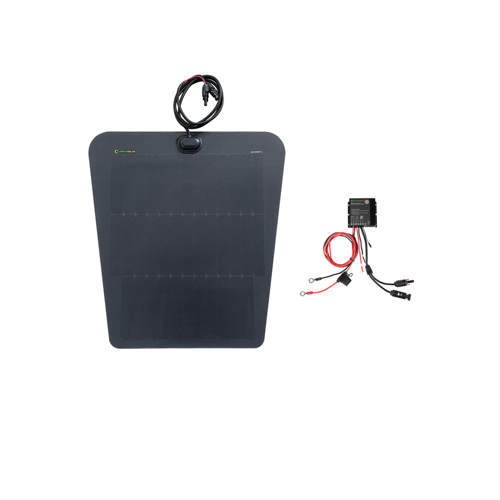 Chevrolet Colorado ZR2 Lensun 35W Hood Flexible Solar Panel