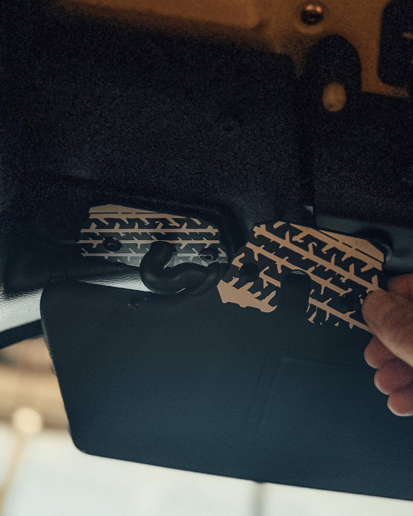 Sun Visor Fixer Bracket for Jeep Owners - Baja Mode Ready