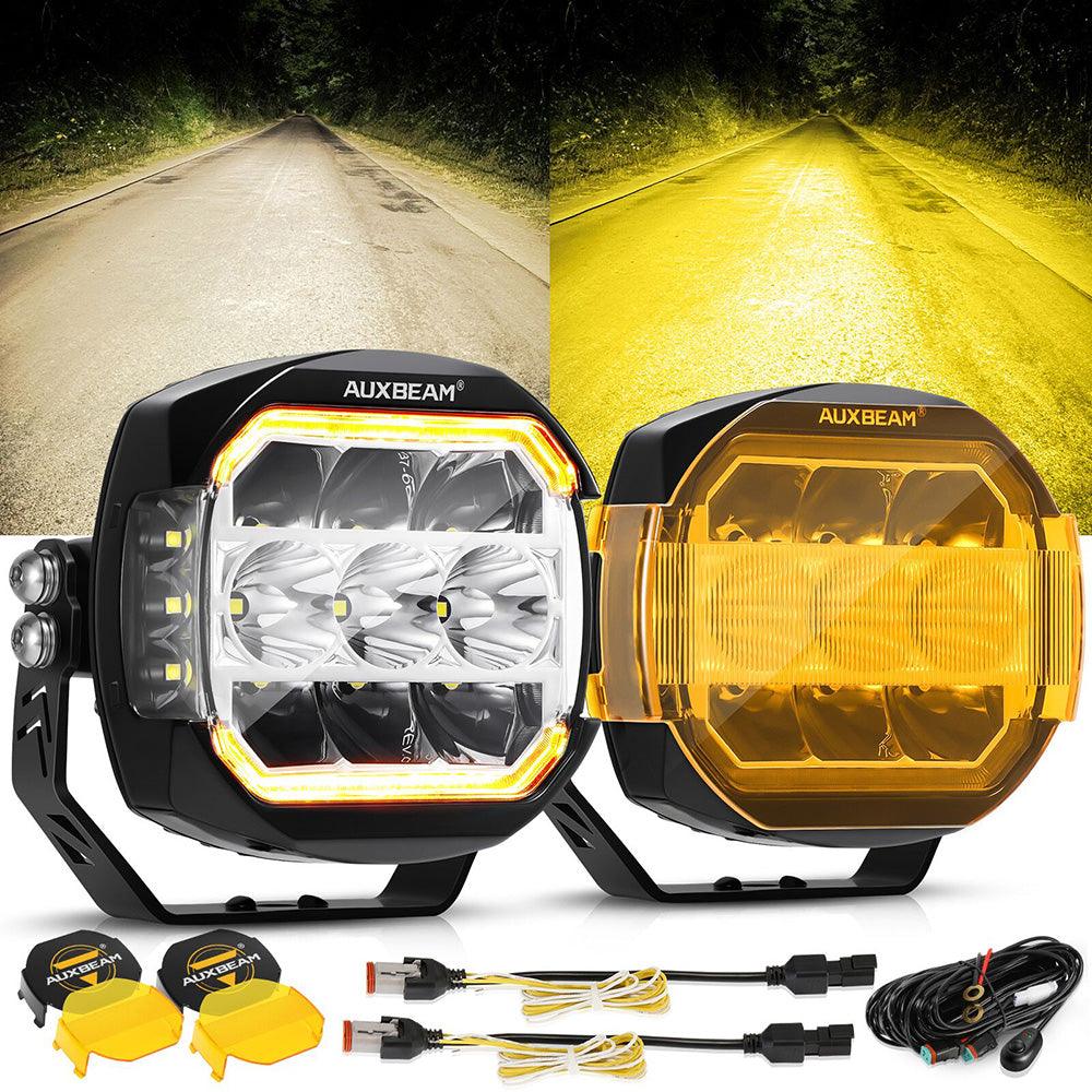 XP-ULTRA Series 5 Inch 174W LED Side Shooter Pod Lights with White
