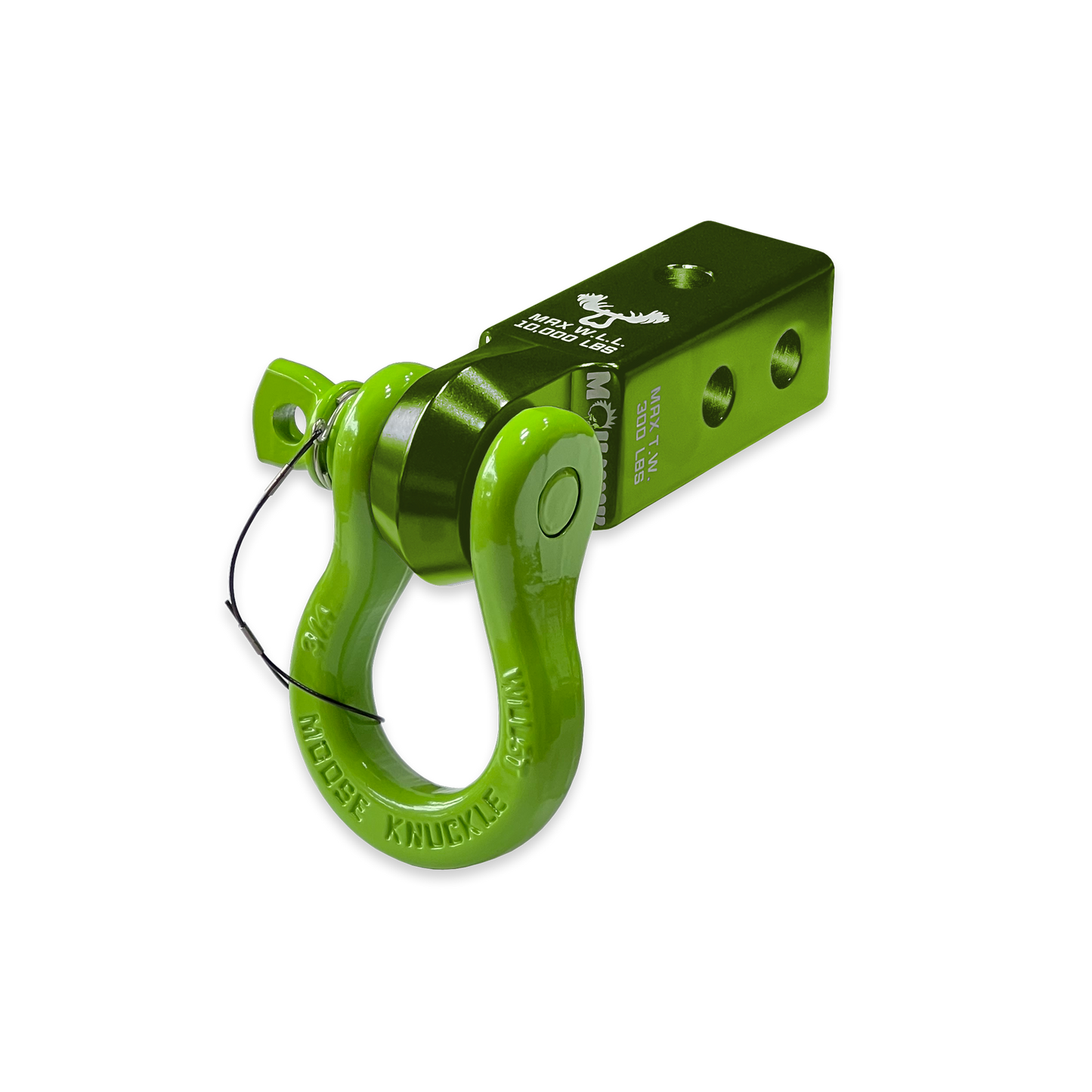 B'oh 3/4 Pin Shackle & 2.0 Receiver (Bean Green and Sublime Green Combo)