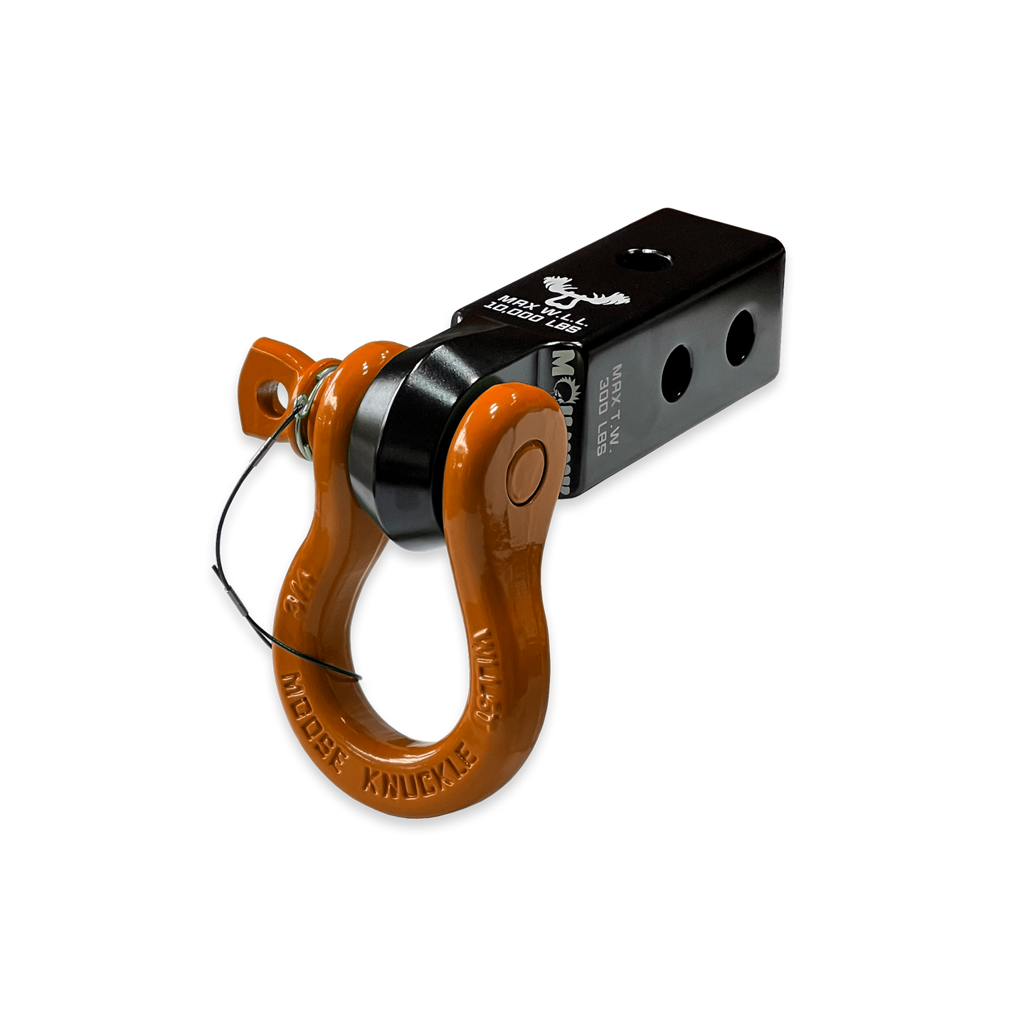 B'oh 3/4 Pin Shackle & 2.0 Receiver (Black and Orange Combo)