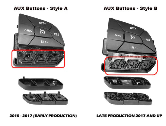 Aux B Buttons