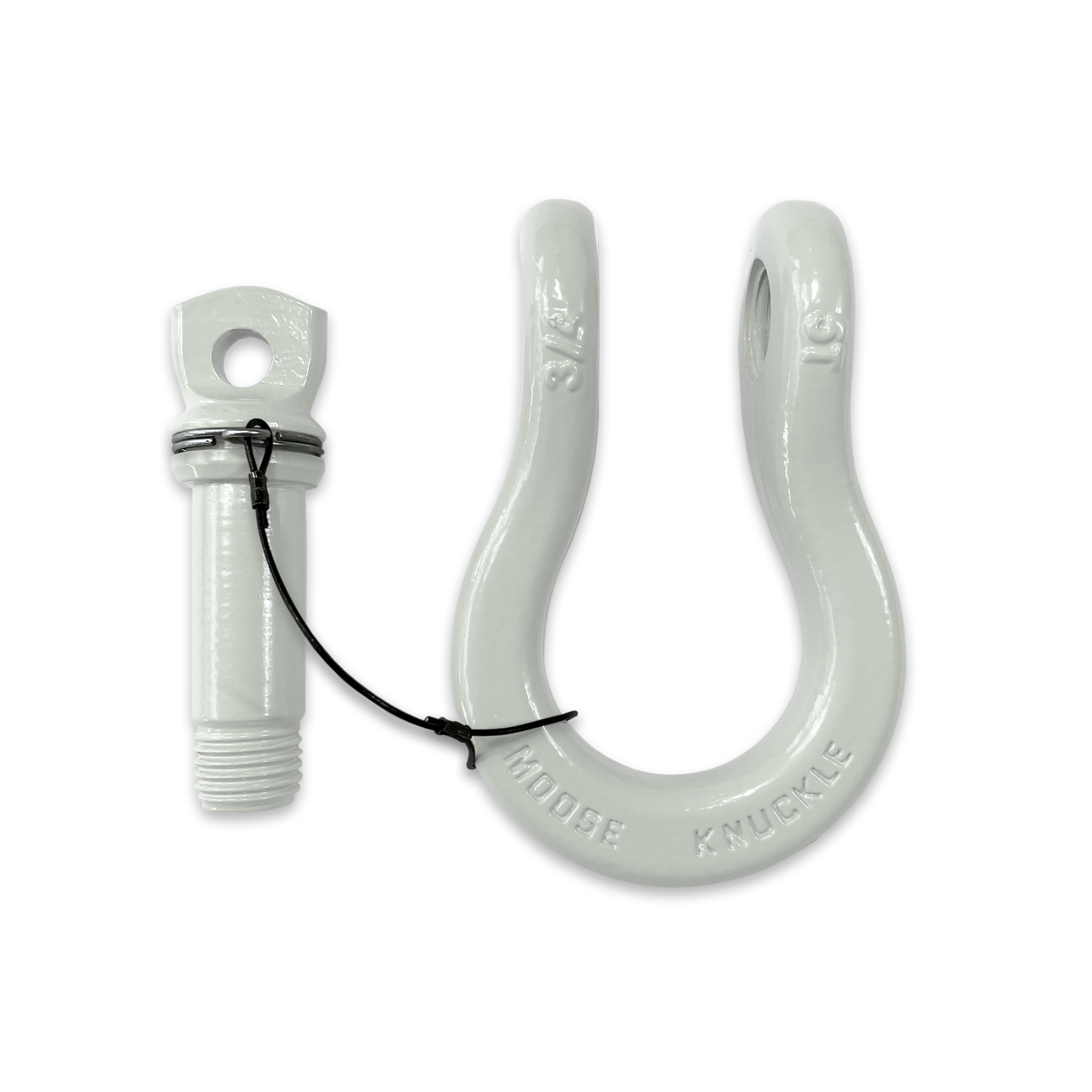 B'oh Spin Pin Shackle 3/4 (White) Pin and Body