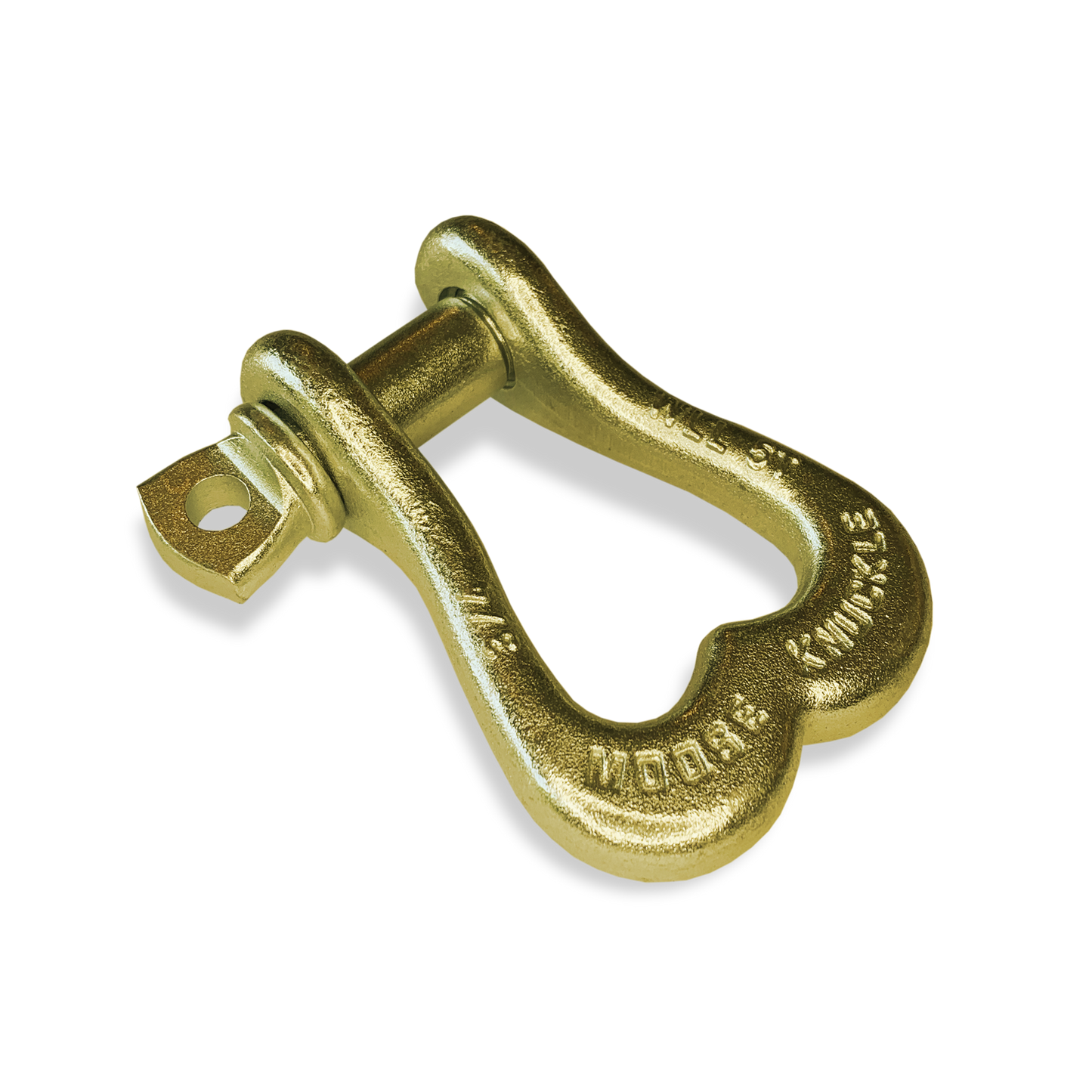 Moose Knuckle XL Brass Knuckle Bow D-Ring 3/4" Shackle for Off-Road Closed Loop 4x4 and SxS Vehicle Recovery