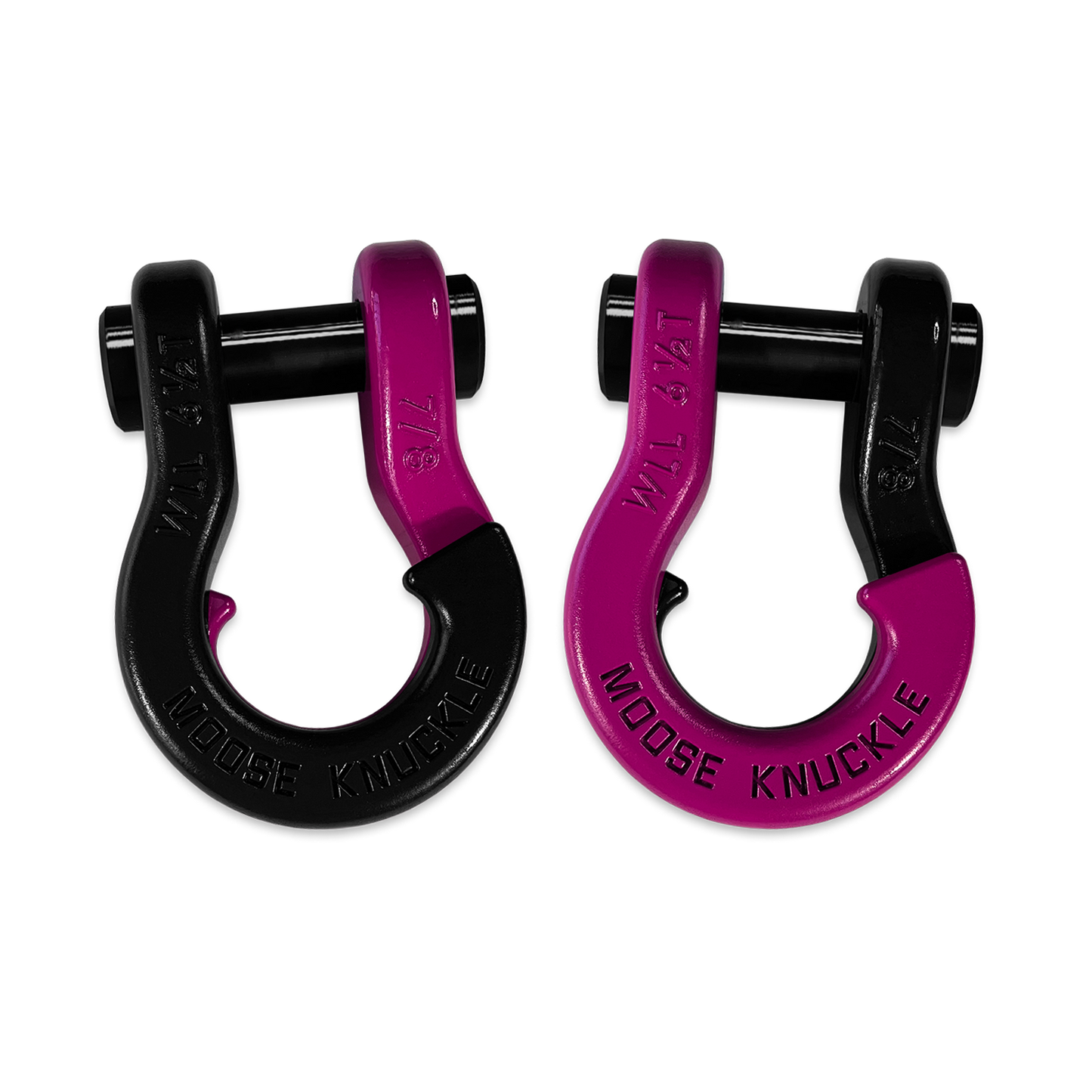 Jowl Recovery Split Shackle 7/8 (Black Hole and Pogo Pink)