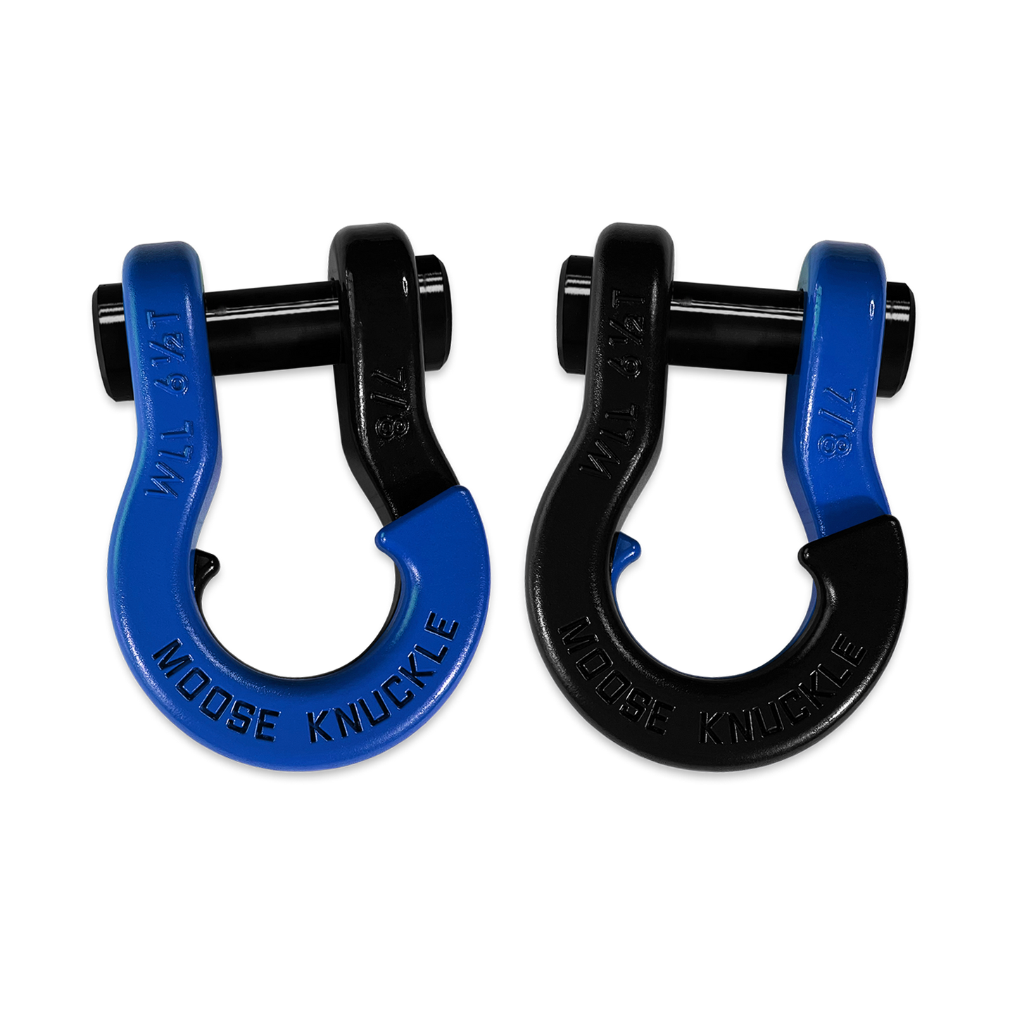Jowl Recovery Split Shackle 7/8 (Blue Balls and Black Hole)