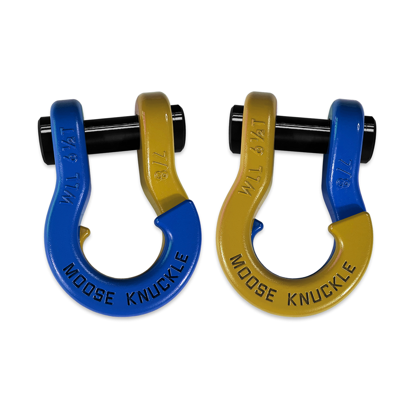 Jowl Recovery Split Shackle 7/8 (Blue Balls and Detonator Yellow)