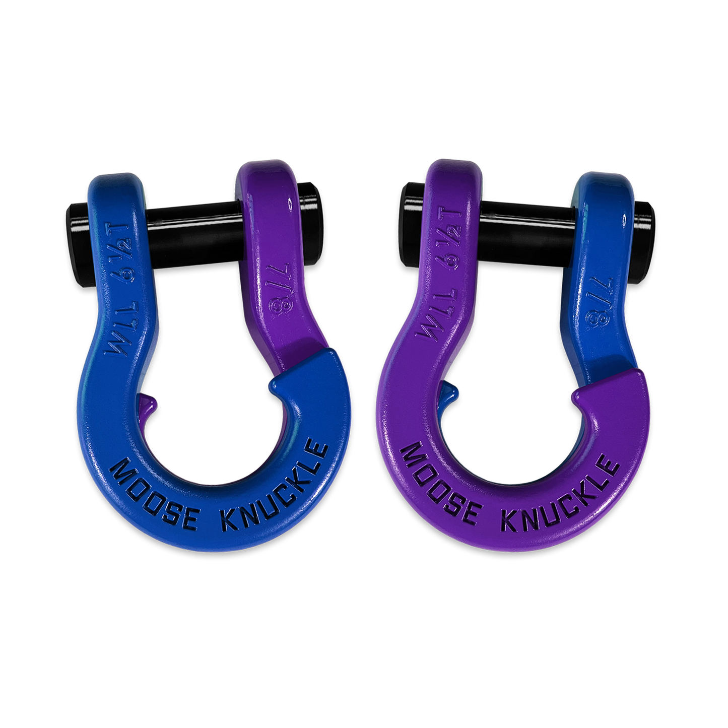 Jowl Recovery Split Shackle 7/8 (Blue Balls and Grape Escape)
