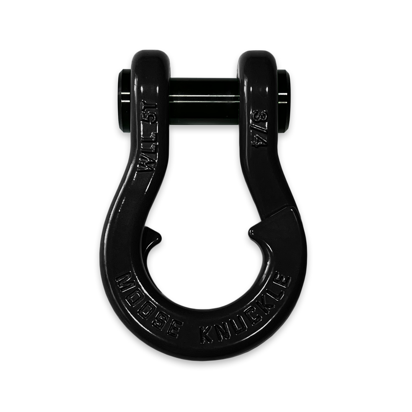 Moose Knuckle's Jowl Recovery Split Shackle 3/4 in Black Hole