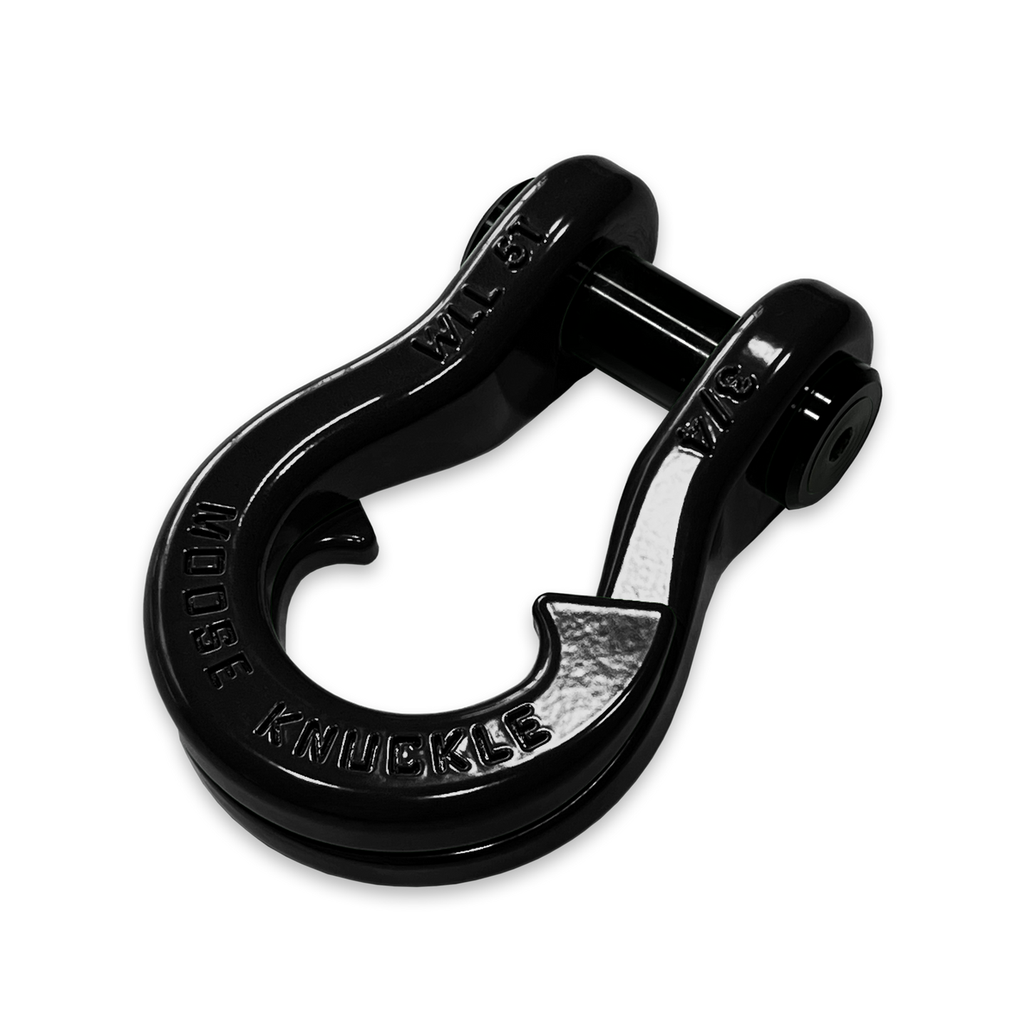 Moose Knuckle's Jowl Recovery Split Shackle 3/4 in Black Hole