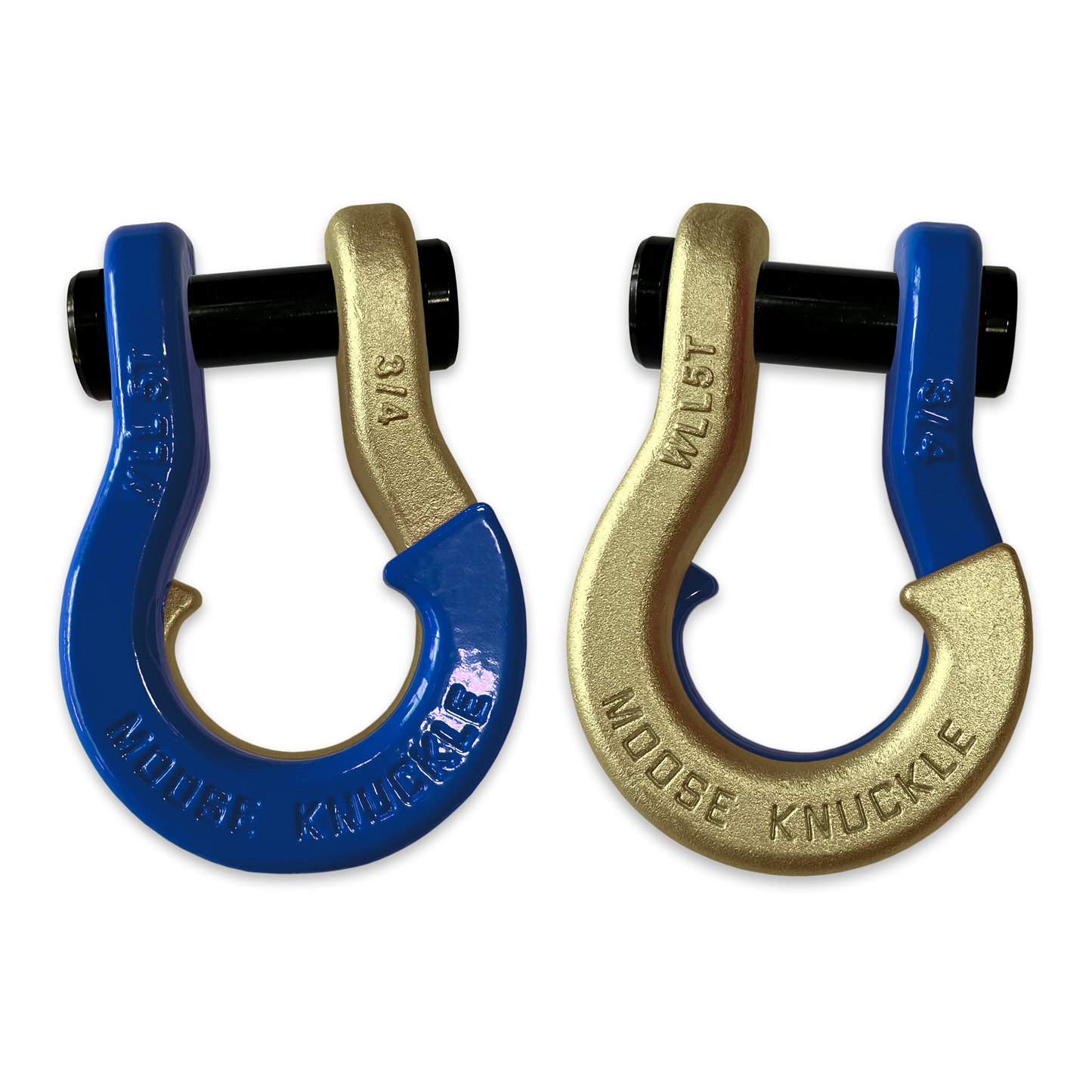 Jowl Shackle Blue Balls and Brass Knuckle Combo