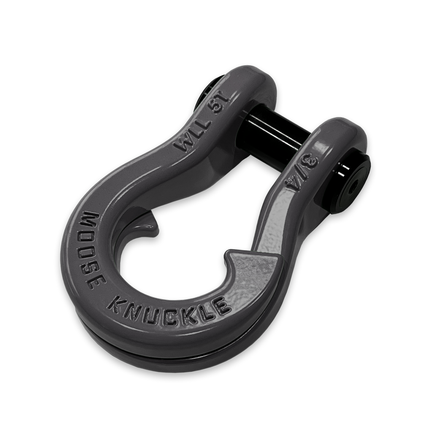 Moose Knuckle's Jowl Recovery Split Shackle 3/4 in Gun Gray