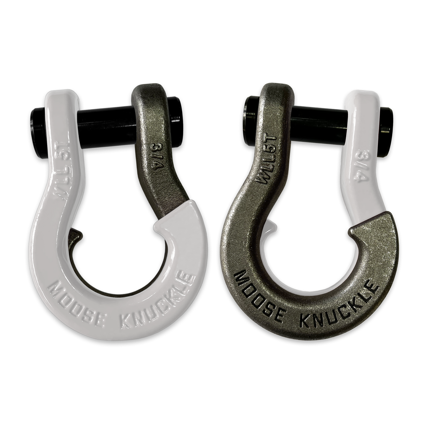 Jowl Recovery Split Shackle 3/4 (Pure White and Raw Dog)