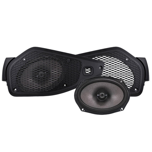 NEW Jeep® Wrangler (JL) / Gladiator (JT) 2024 - Current Tuned Audio Package: 6x9 Inch Rear Coaxial Speaker Upgrade