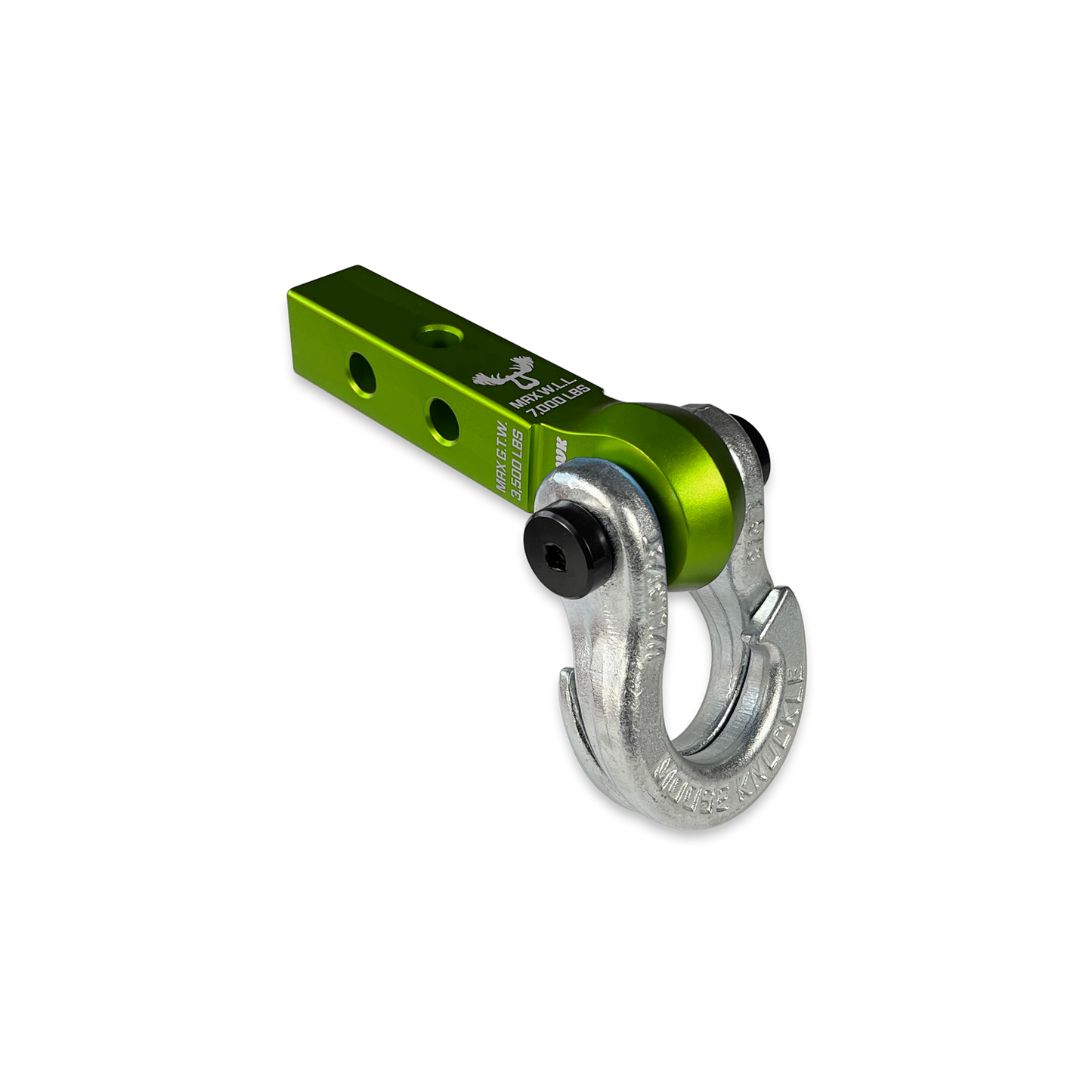 Jowl 5/8 Split Shackle & 1.25 Receiver (Bean Green and Nice Gal)