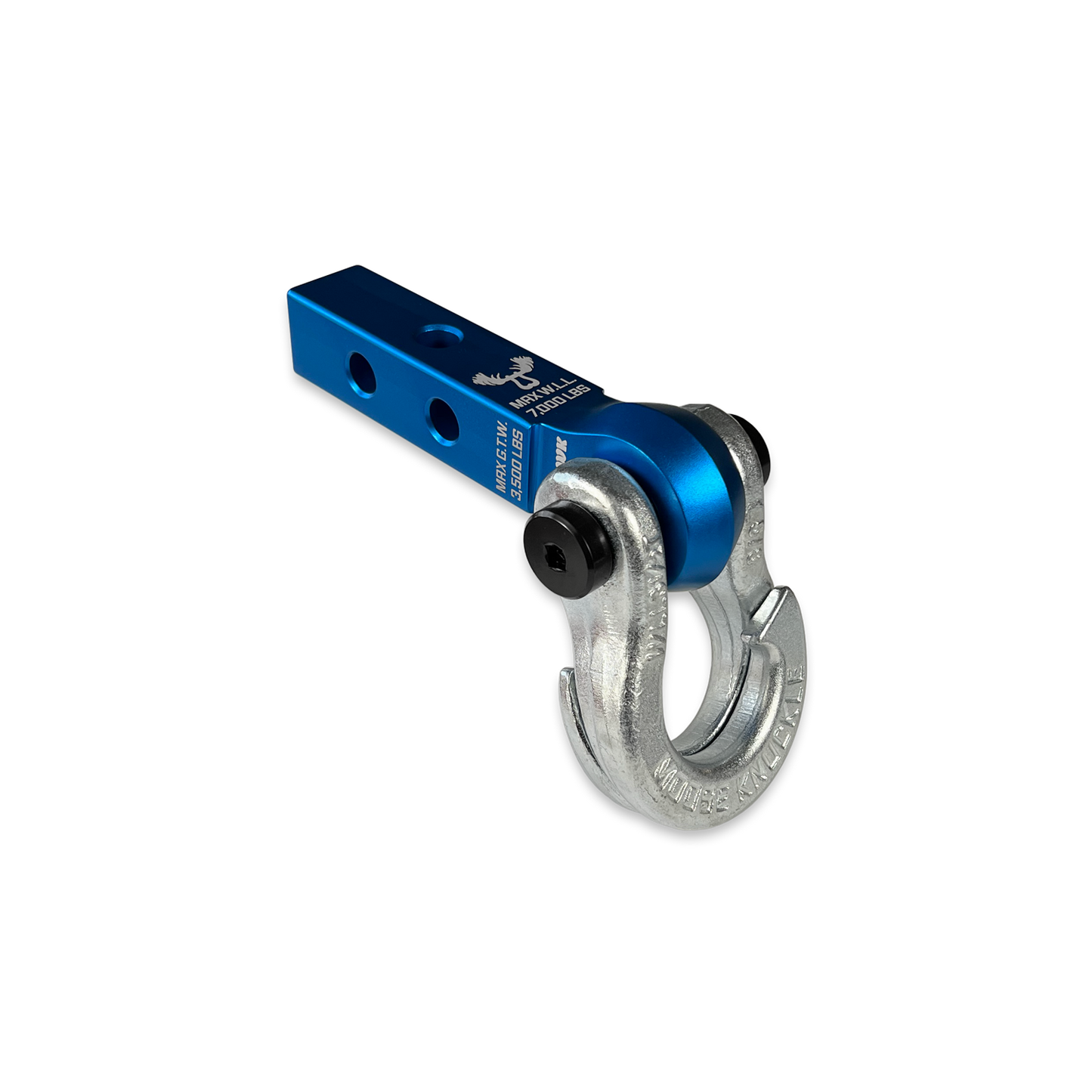 Jowl 5/8 Split Shackle & 1.25 Receiver (Blue Pill and Nice Gal)