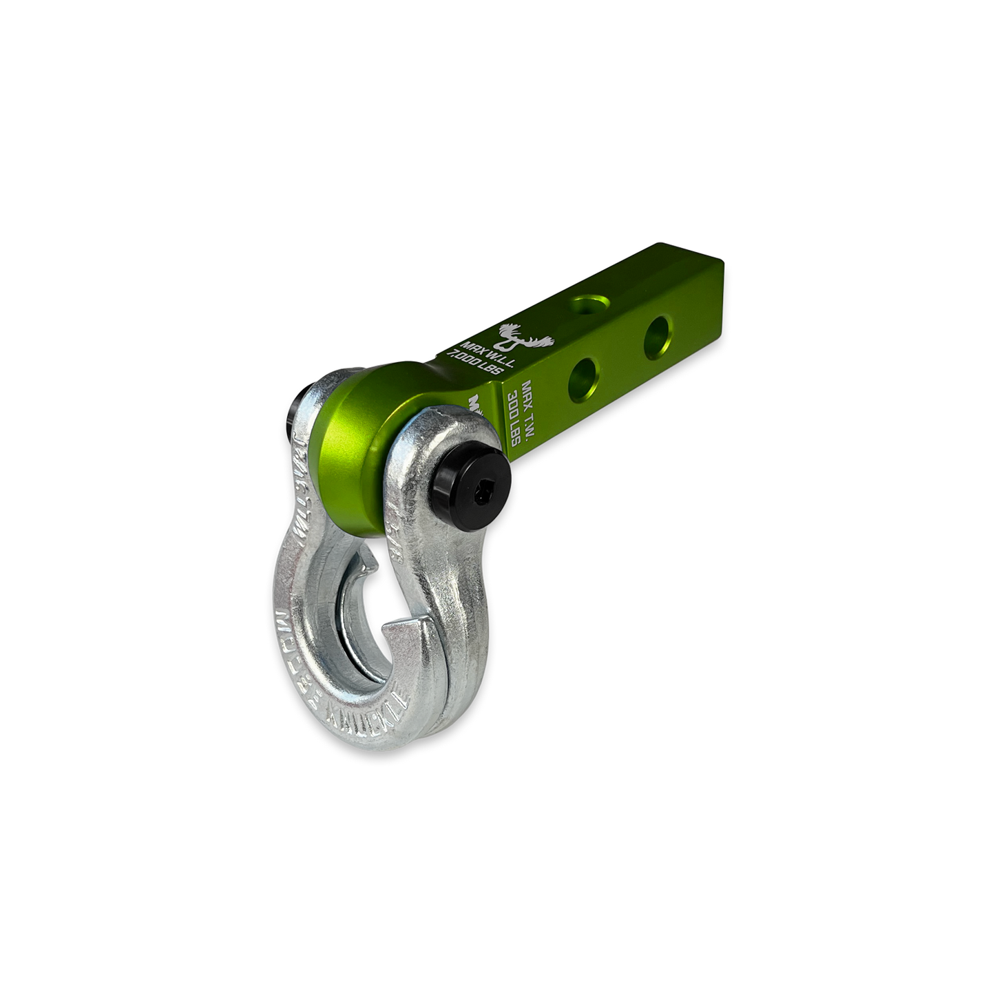 Jowl 5/8 Split Shackle & 1.25 Receiver (Bean Green and Nice Gal)