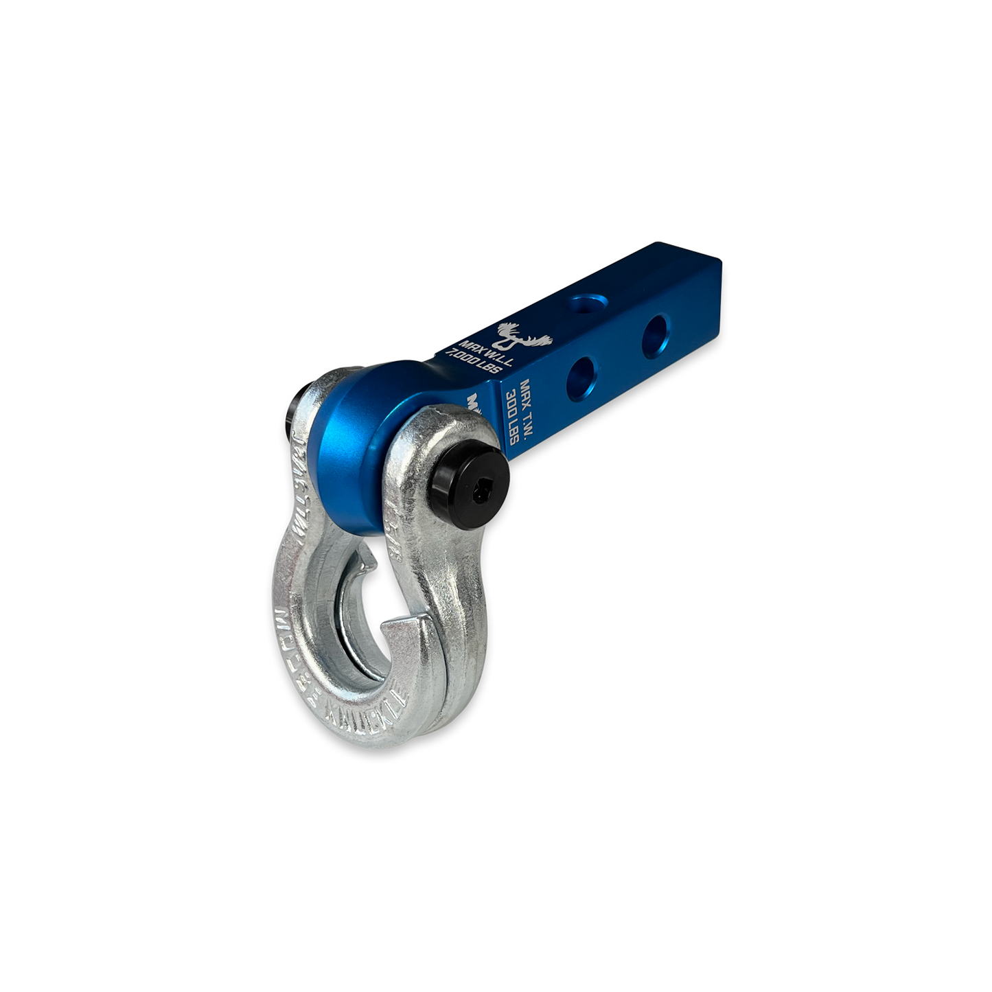 Jowl 5/8 Split Shackle & 1.25 Receiver (Blue Pill and Nice Gal)