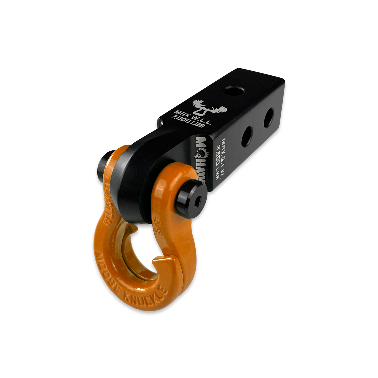 Jowl 5/8 Split Shackle & Mohawk 2.0 X 5/8 Receiver (Black Lung and Obscene Orange)