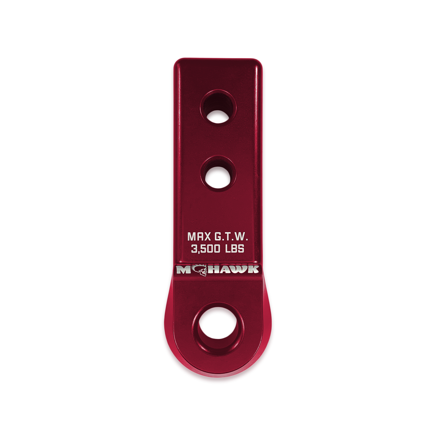 Red Rum Moose Knuckle Offroad Heavy Duty Off-Road Mohawk 2.0 Bow Shackle Receiver for Soft Shackles, 3/4" Shackles and Closed Loop Vehicle Recovery