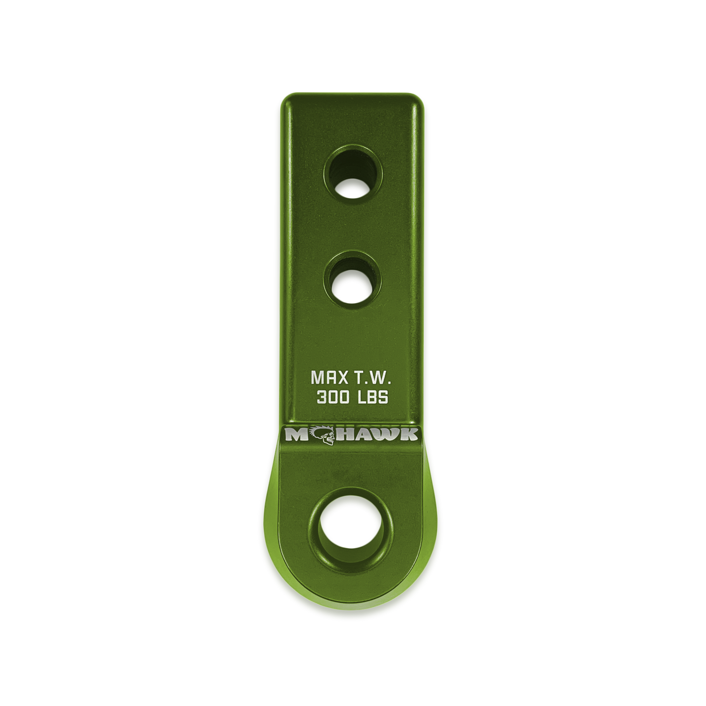 Bean Green Moose Knuckle Offroad Mohawk 2.0 D Ring Shackle Receiver for Soft Shackles, 3/4" Shackles and Closed Loop Vehicle Recovery Strongest