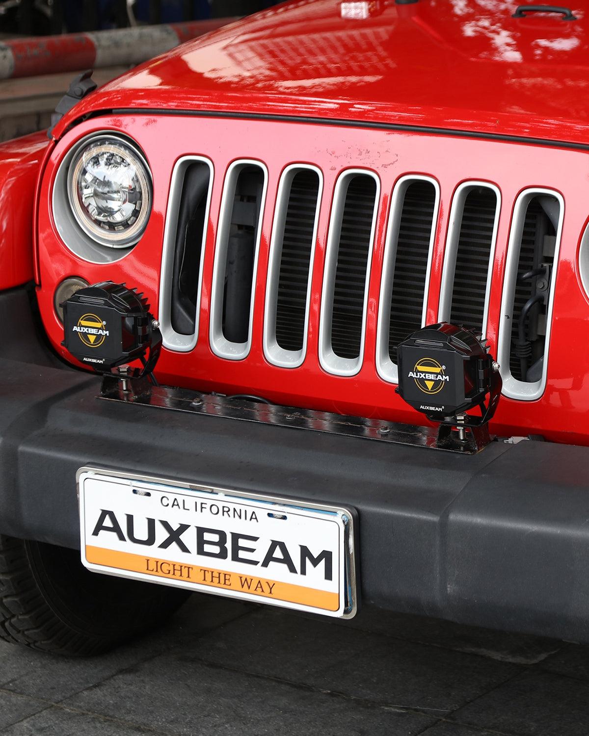 V-MAX Series | 5 Inch 168W 16440LM Combo Beam Side Shooter LED Round Pod Lights with Amber DRL