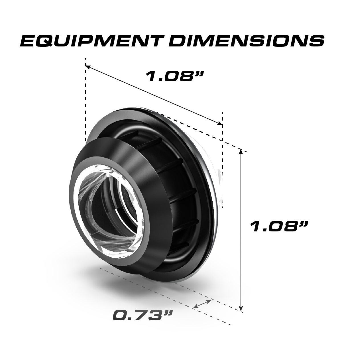 Feniex 1" Round Marker Light (DOT and SAE)