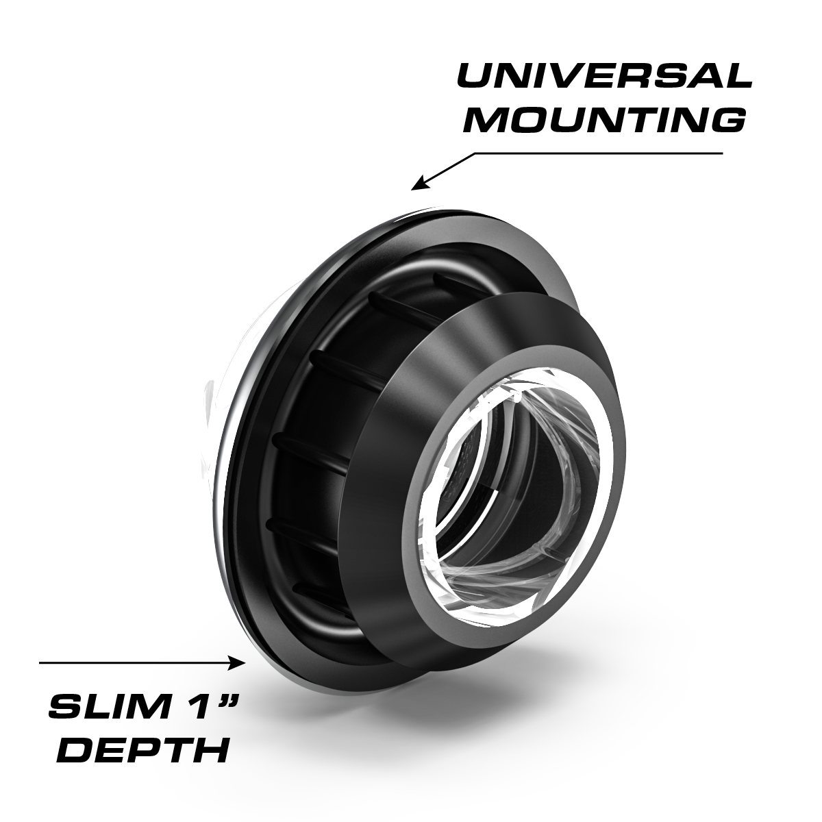 Feniex 1" Round Marker Light (DOT and SAE)