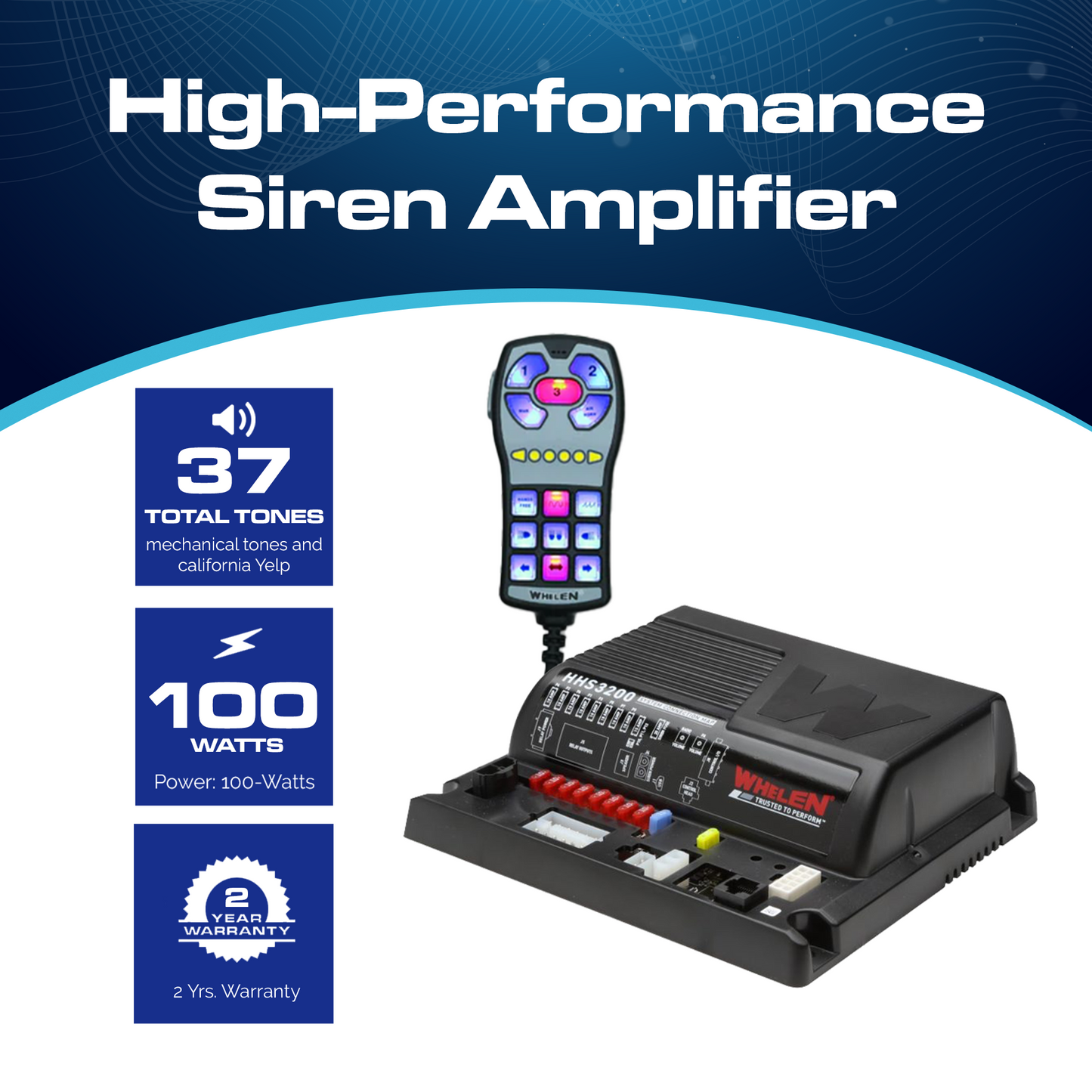 Whelen HHS3200 Handheld Siren and Controller