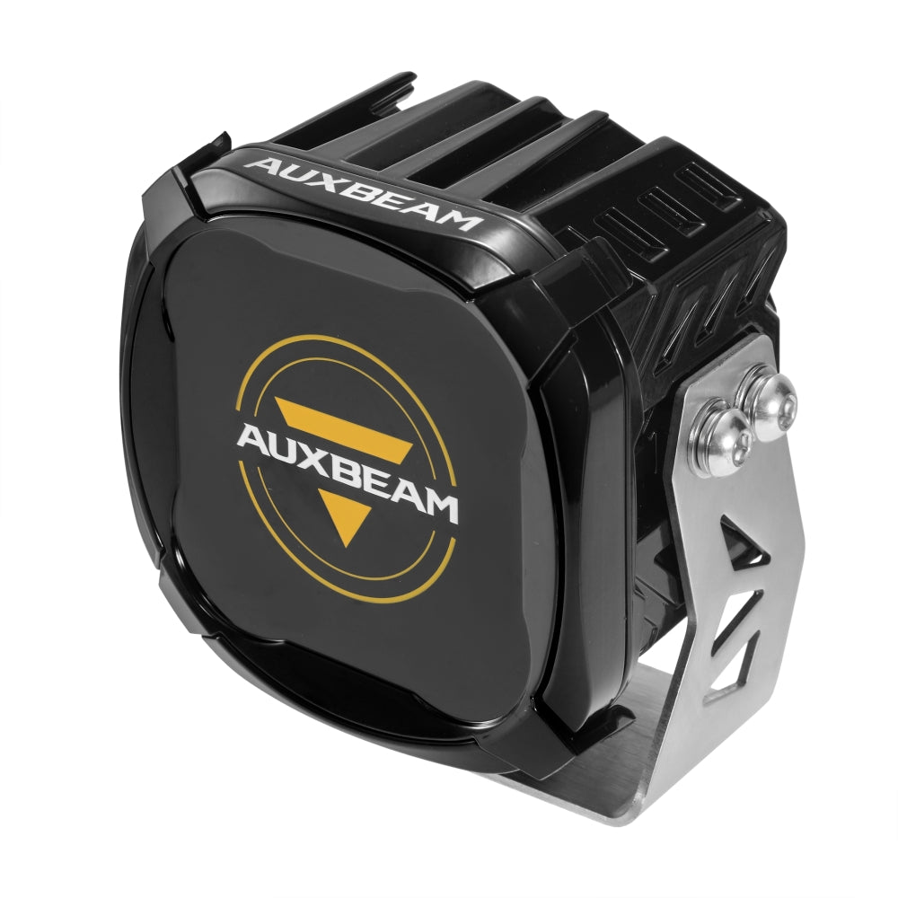 XP-ULTRA Series 4.5 Inch Flood Beam LED Pod Lights Off Road Lights with Amber DRL