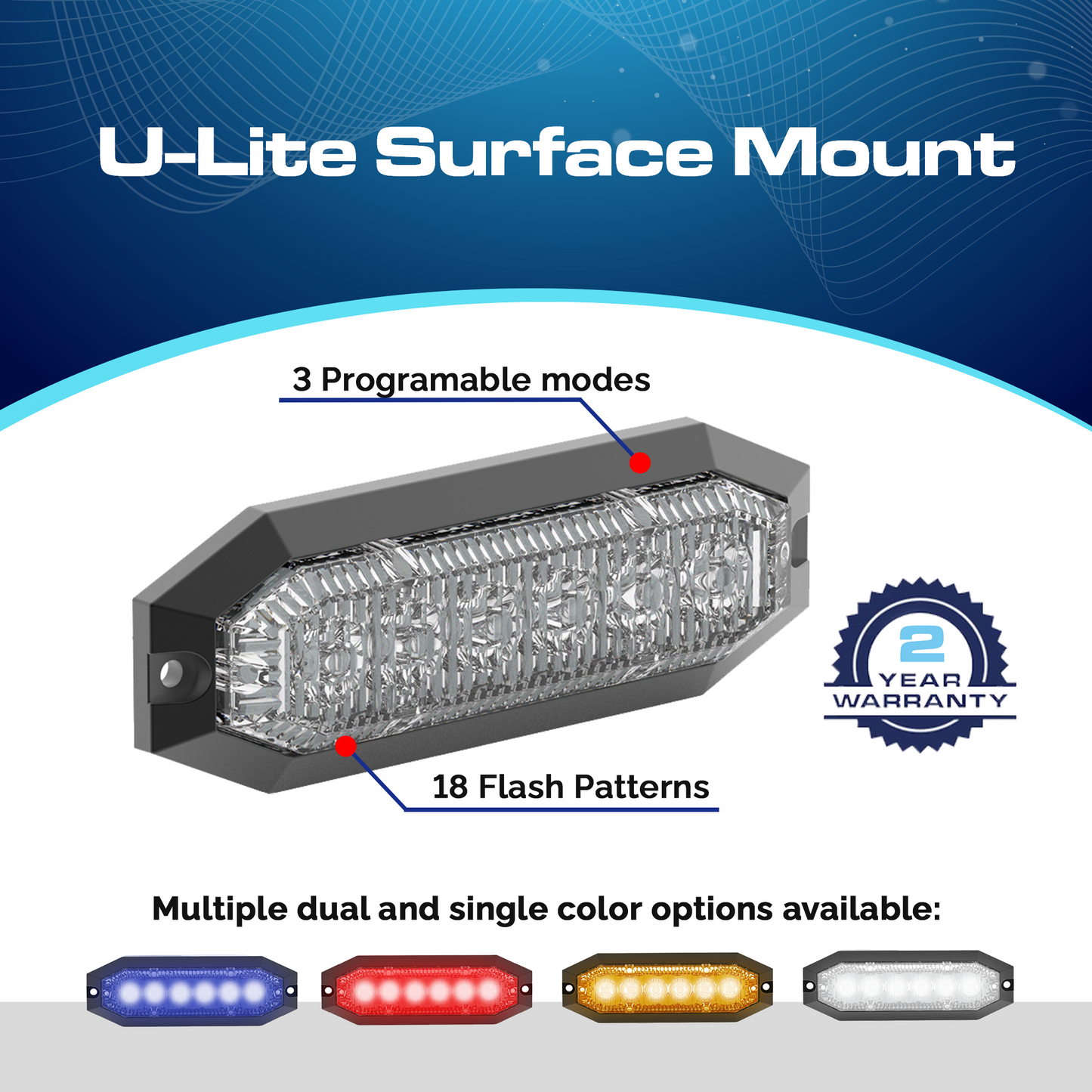 UBL U-Lite Surface Mount LED Grille Light