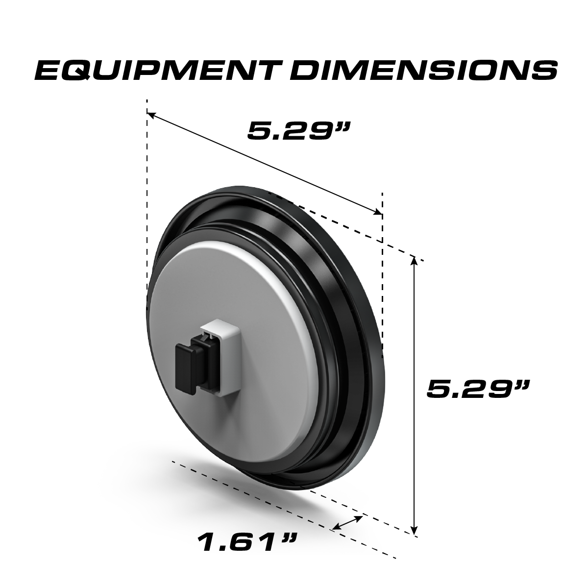 Feniex 4" Round STTR Light (DOT and SAE)