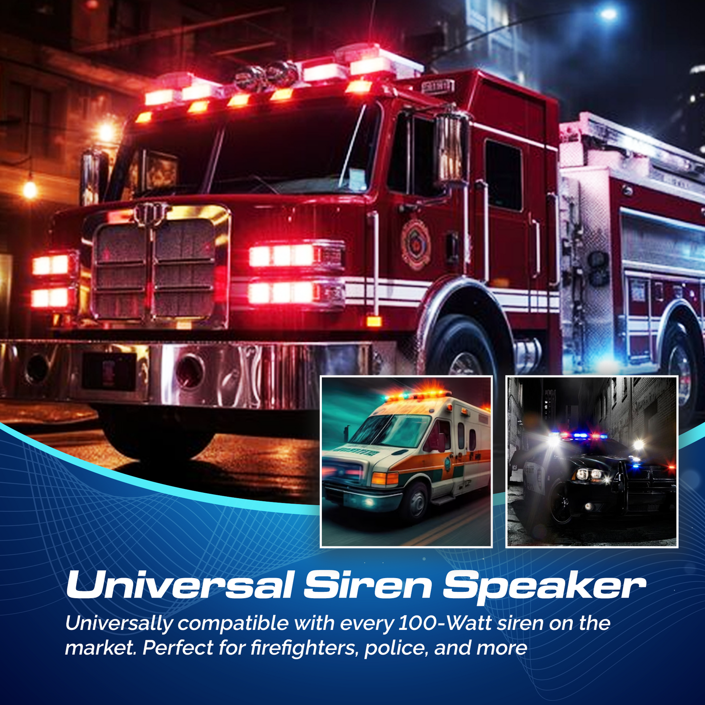 UBL 100W Large Siren Speaker