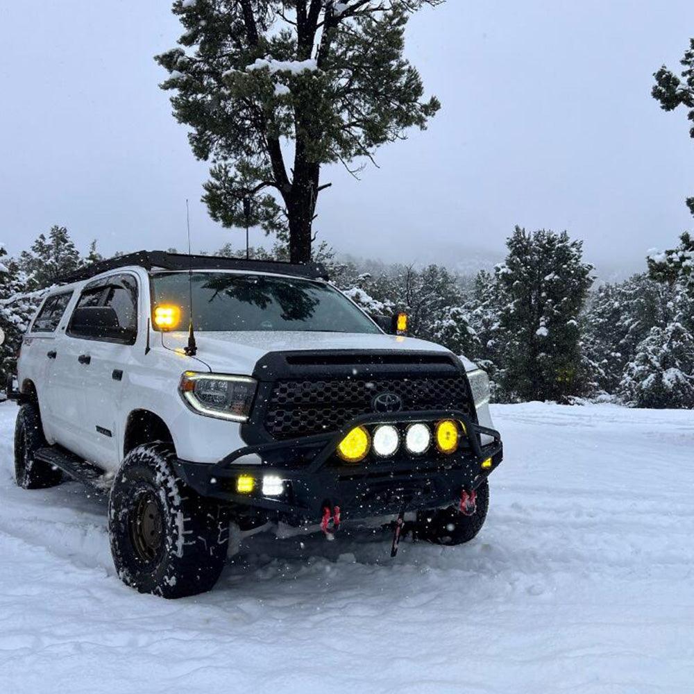 360 PRO Series 7 INCH/9 INCH 360-PRO Series Offroad LED Driving Lights+Amber/Black Covers(Optional)