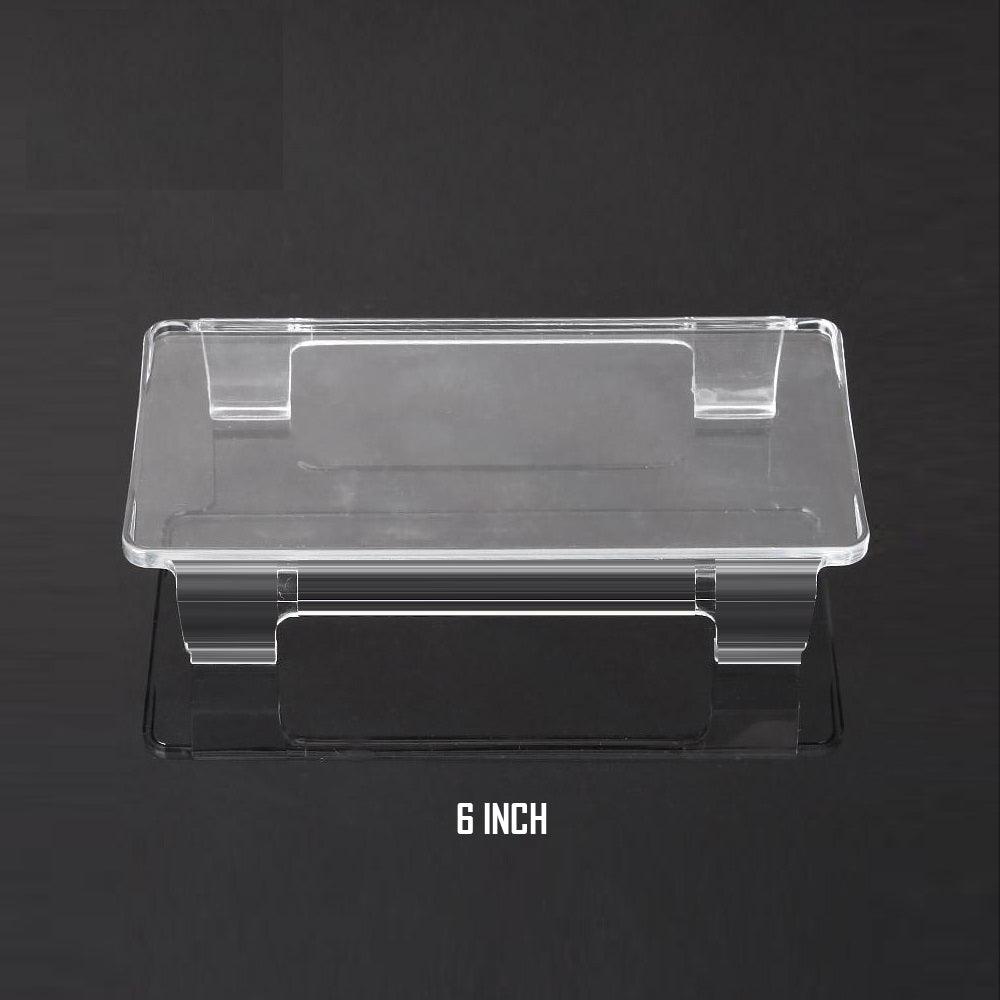 3''/6''/8'' Black/Amber/Clear PC Protective Lens for Light Bar