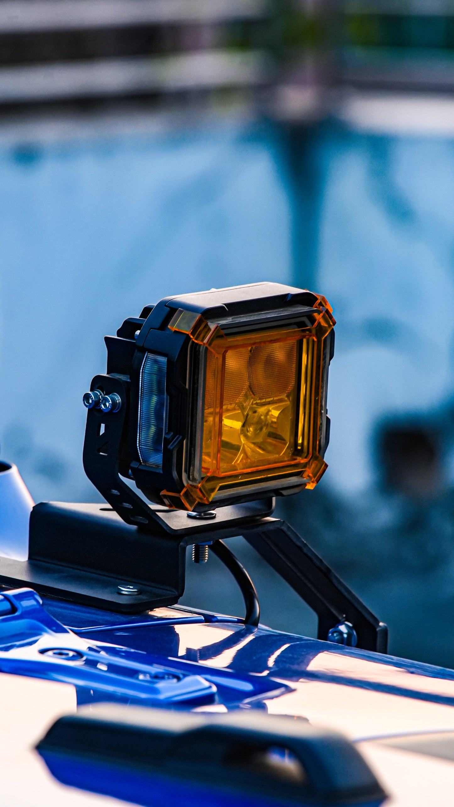 SUPAREE HYPER 5 Halo DRL LED Pods For Jeep Wrangler JL, IP69K