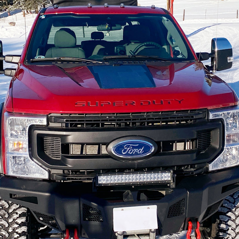 Ford Super Duty 4th Gen(2017-2022) Lensun 65W Hood Flexible Solar Panel