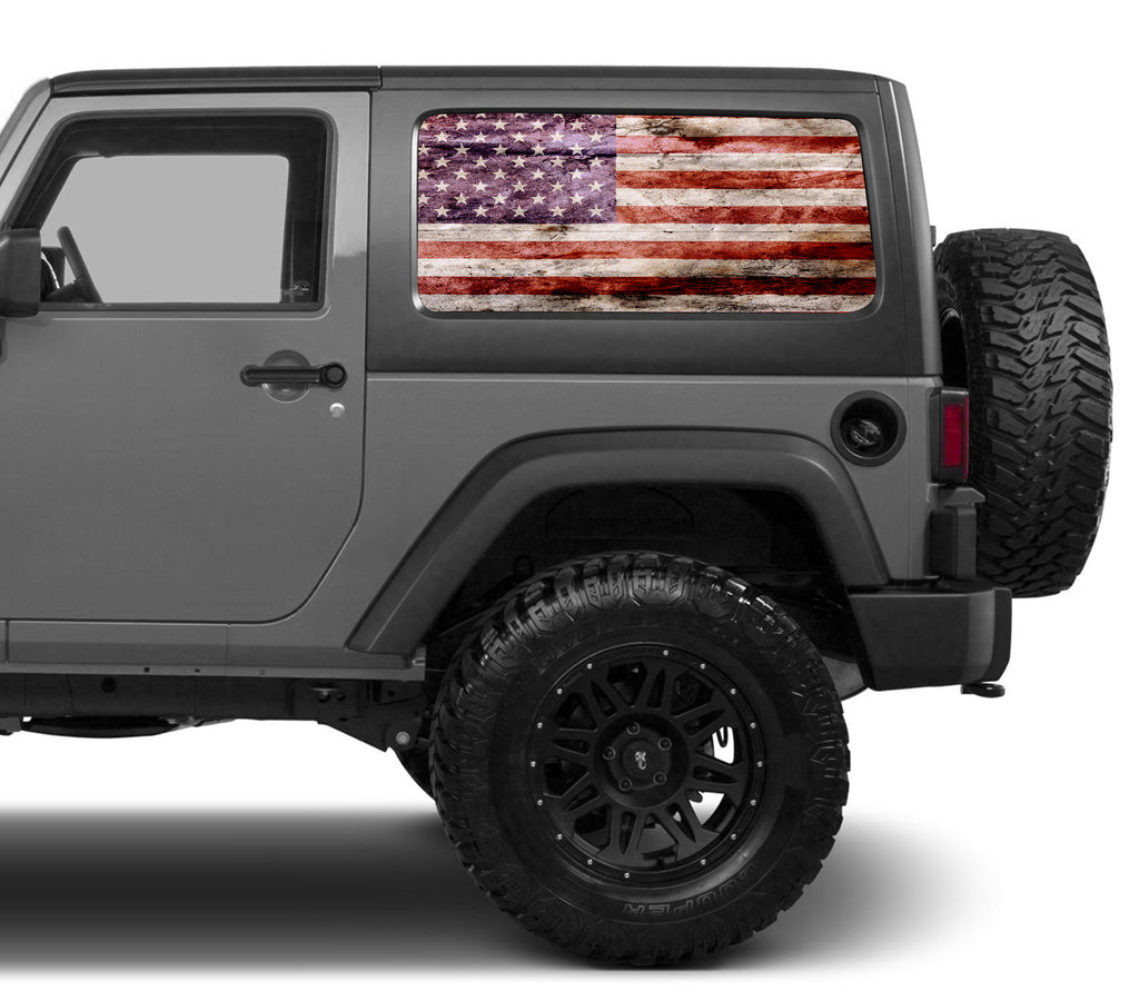 Perforated Side Window Decals