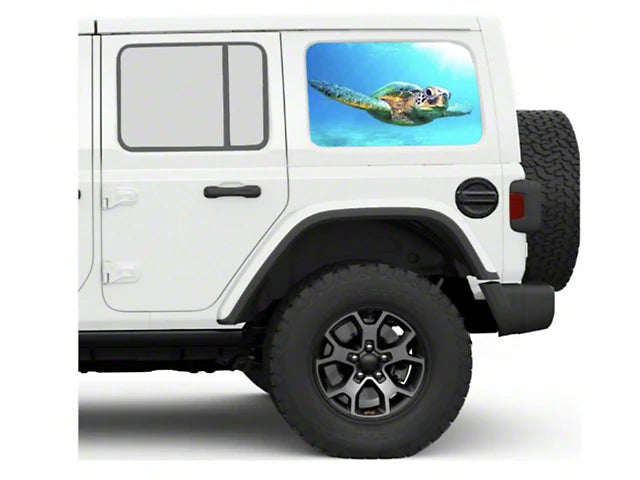 Perforated Side Window Decals