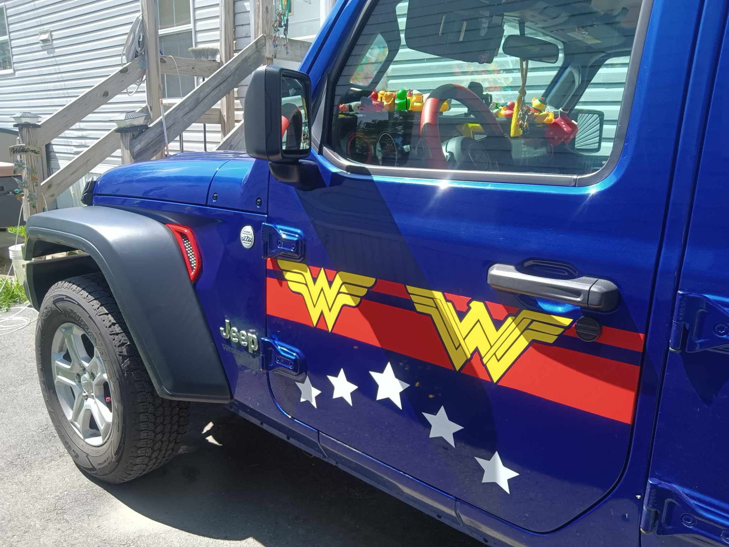 Custom Half Sides Decals