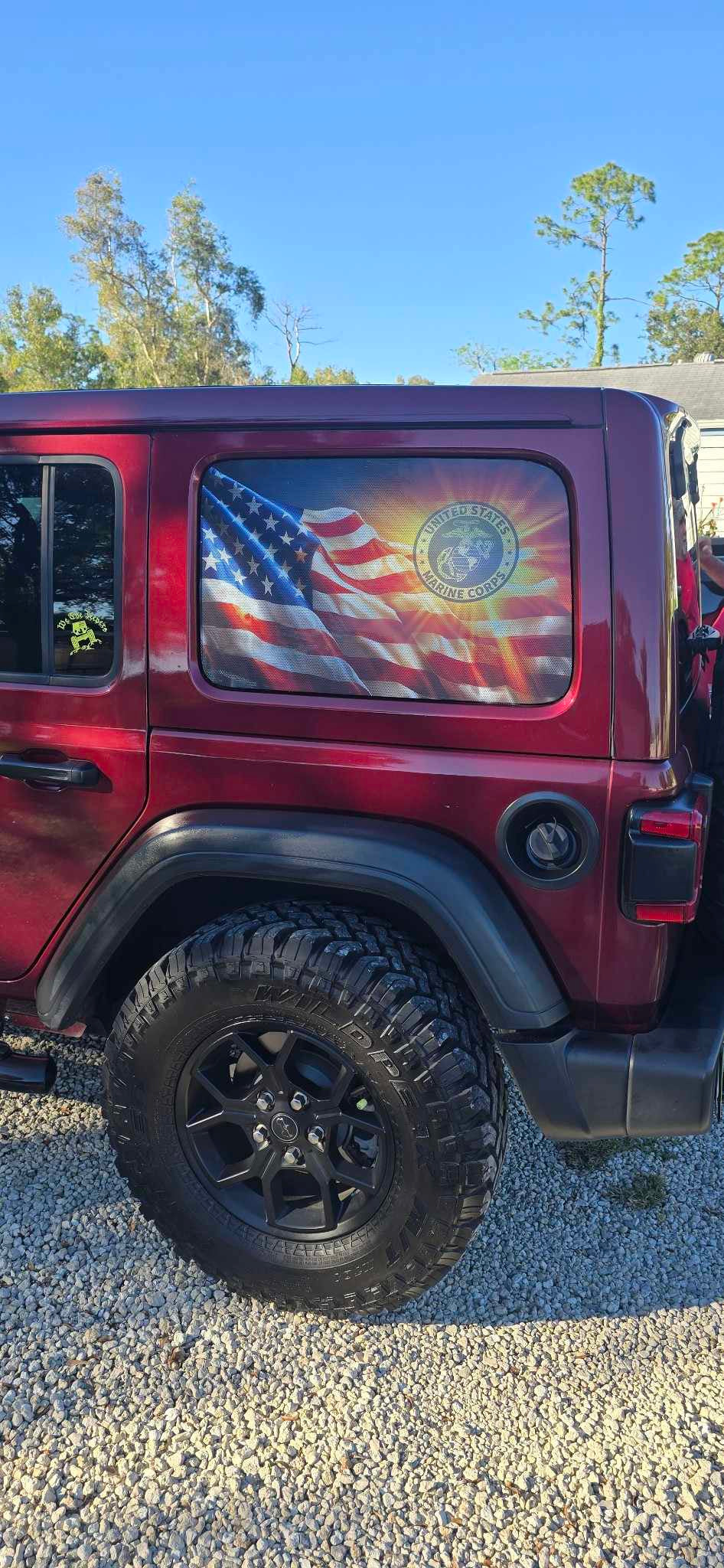 Perforated Side Window Decals