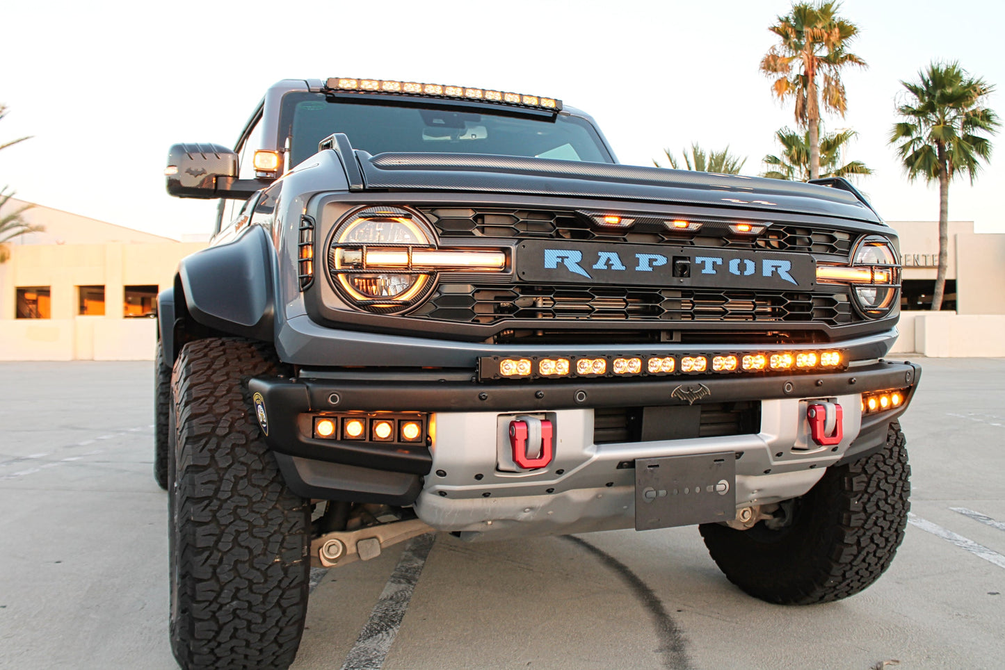 2021+ Ford Bronco Raptor Curved 40in Light Bar - PRO