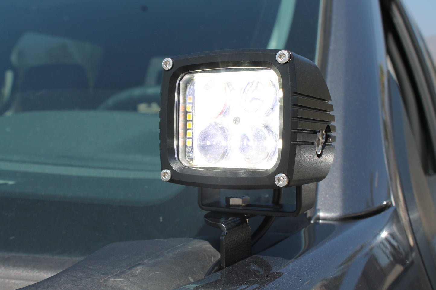 2024+ Ford F150 Hood Mount/Ditch Lights/Pillars