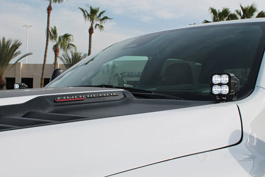 2025+ RAM 1500 RHO Hood Mount/Ditch Lights - PRO