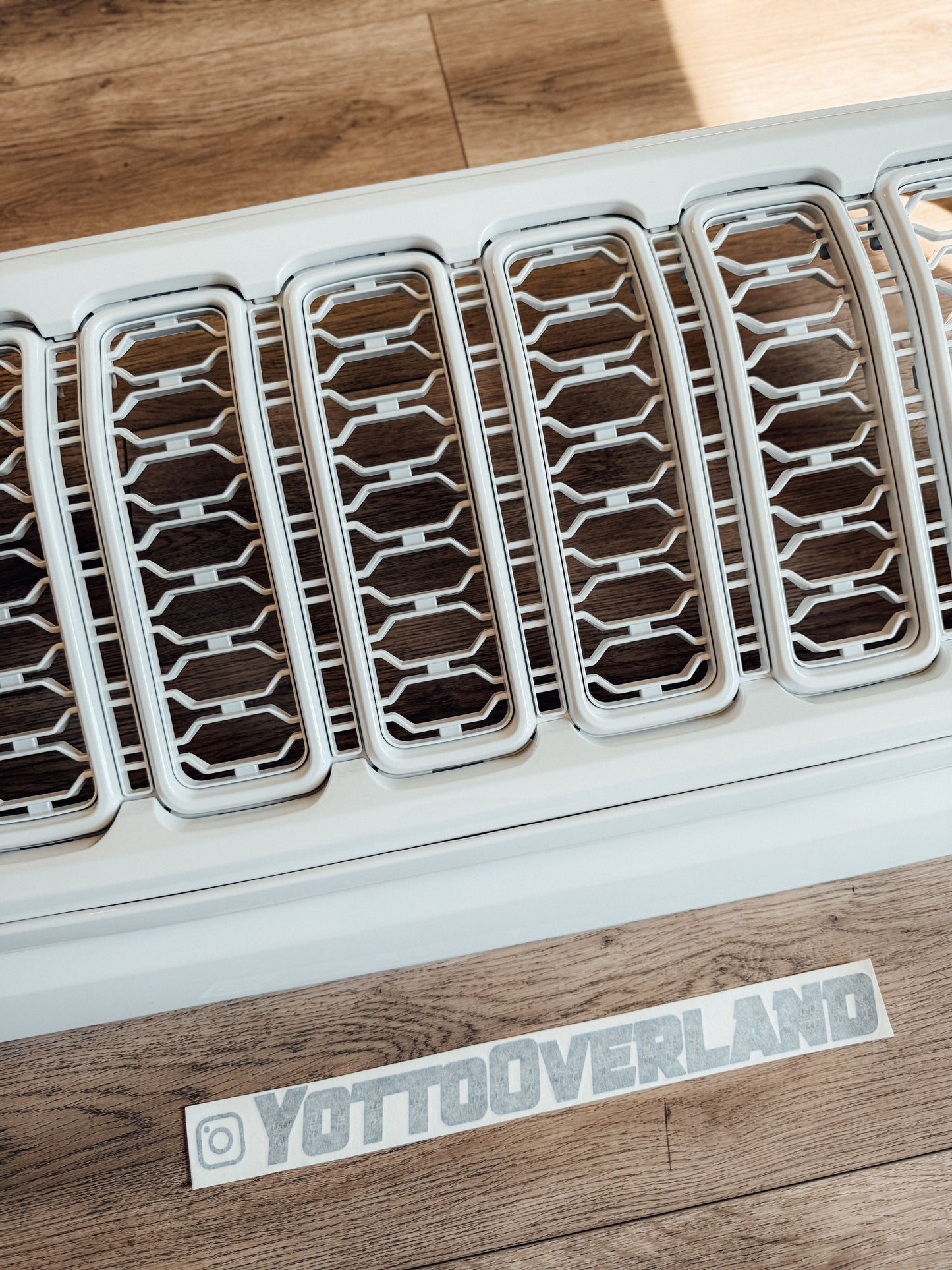 Whiteout or AnyColor – 2024 Jeep Wrangler JL & Gladiator JT Front Grille