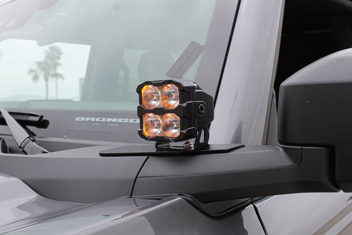 2021+ Ford Bronco Hood Mount/Ditch Lights/Pillars - PRO