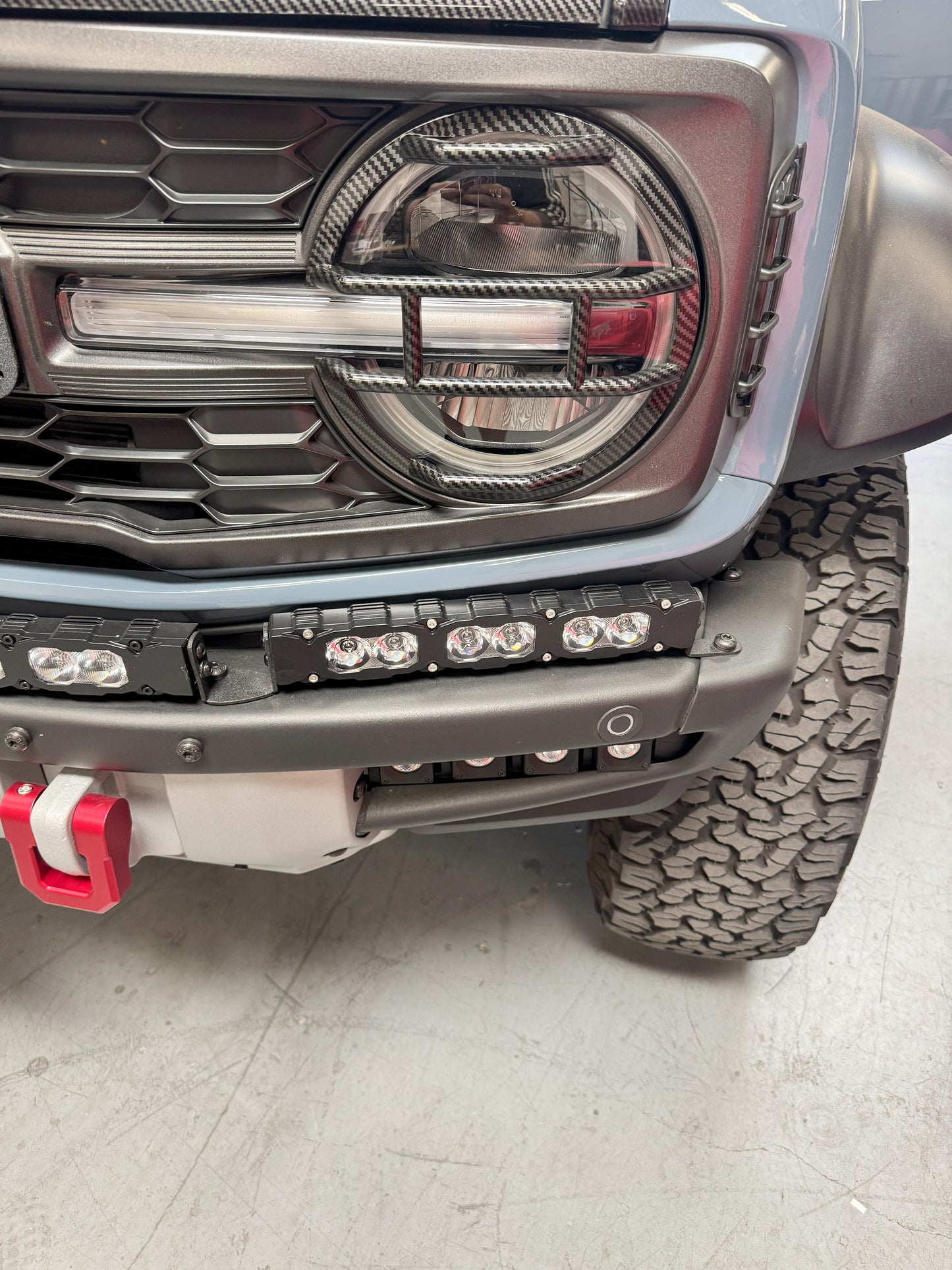 2021+ Ford Bronco Raptor Curved 40in Light Bar - PRO XL
