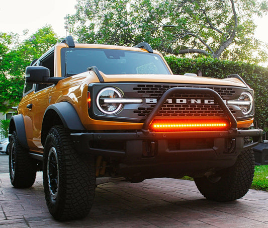 2021+ Ford Bronco Modular Bumper 30in Light Bar